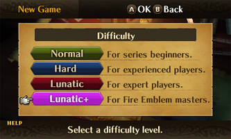 Lunatic+- Difficulty