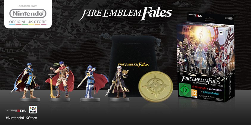 Europe Fates Special Edition New 3ds Xl Available From Nintendo Uk Serenes Forest