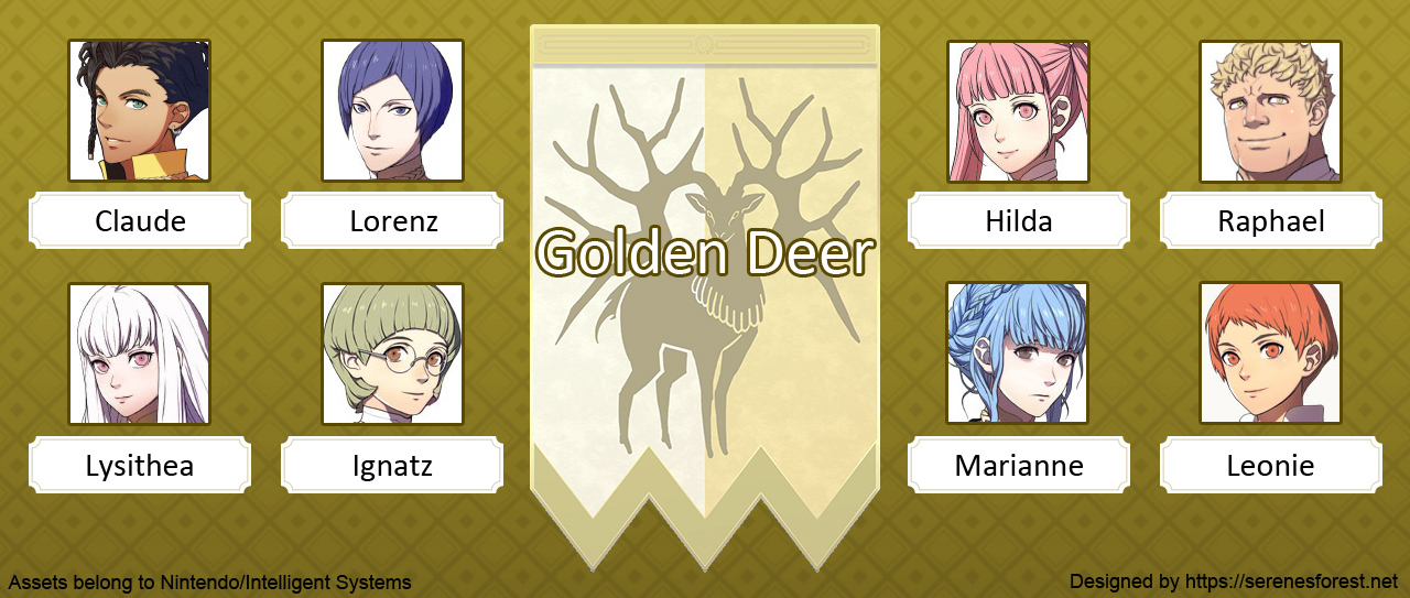 golden-deer - Serenes Forest