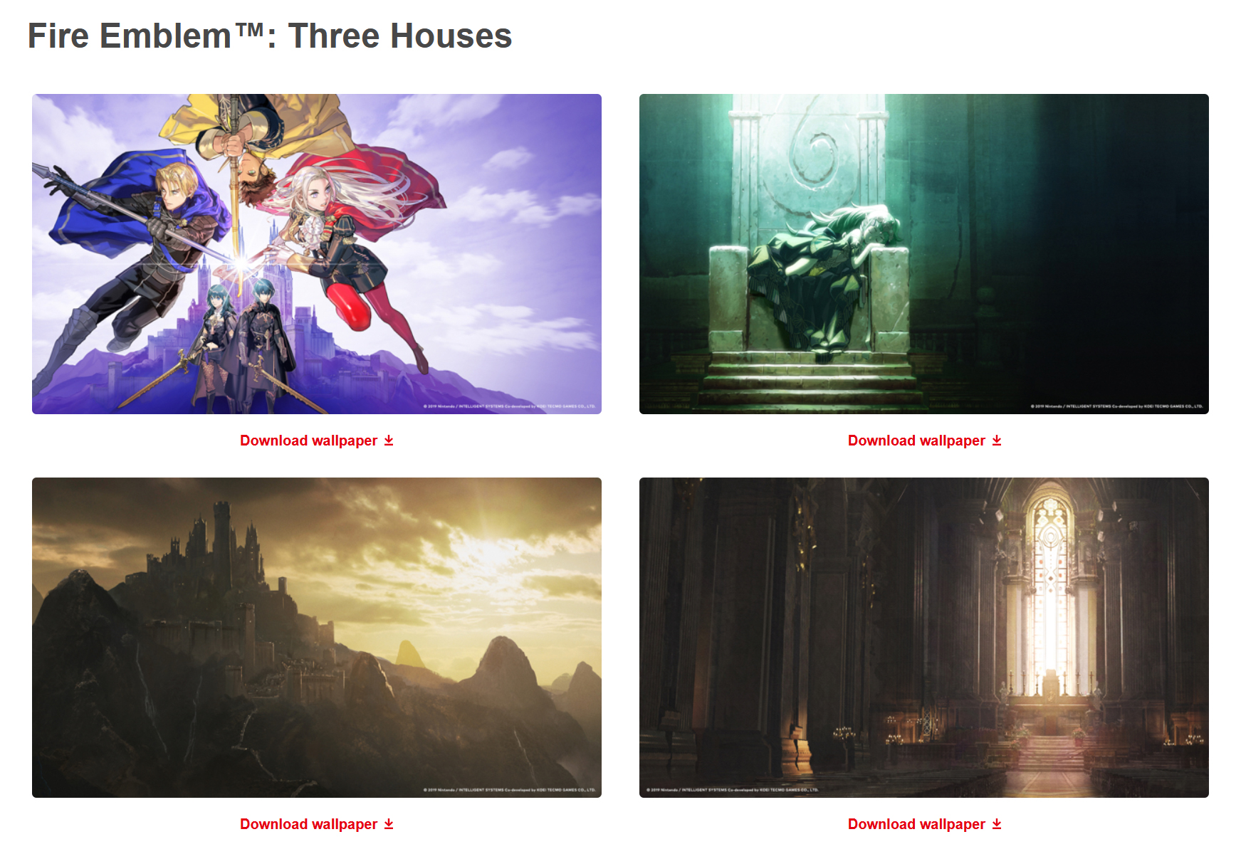 three houses nintendo shares 4 picturesque desktop wallpapers serenes forest three houses nintendo shares 4